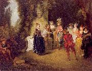 The French Theater WATTEAU, Antoine